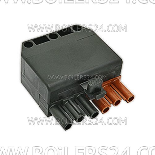 Ecoflam Wieland connector 6-pin PA=118404, 65322072