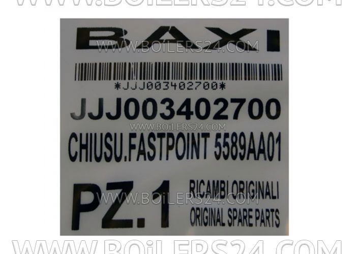 Baxi Fastening for boiler panels (internal element), JJJ003402700