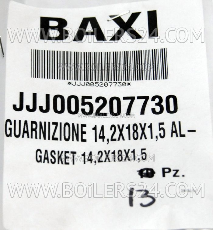 Baxi Seal 14, 2x18x1, 5, JJJ005207730