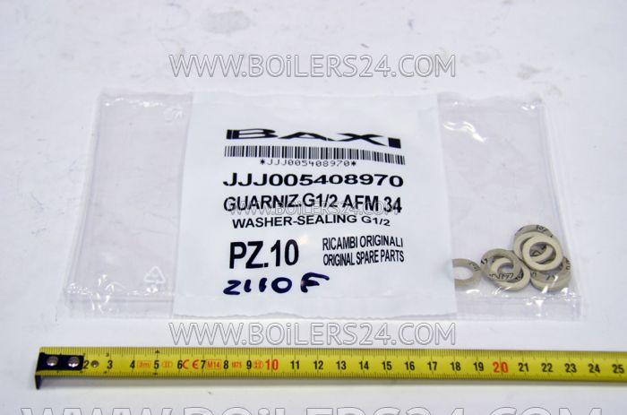 Baxi Gasket G. 1/2 12x18x2, JJJ005408970