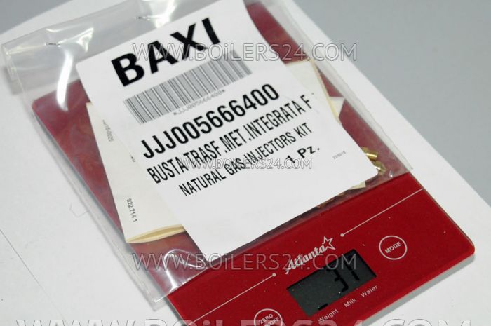 Baxi Natural gas injectors kit, JJJ005666400