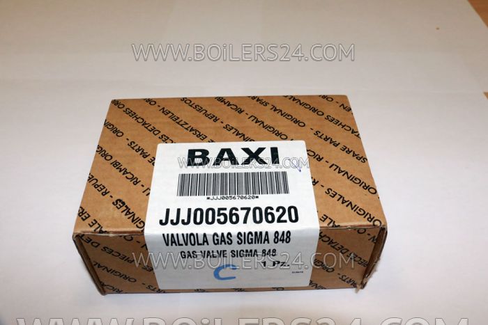 Baxi Gas valve SIT 848 SIGMA, JJJ005670620