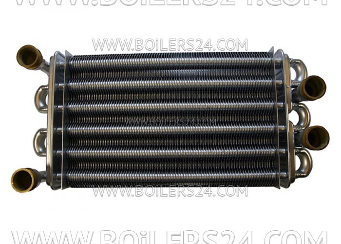 Baxi Core heat exchanger with ring gaskets, JJJ000616170