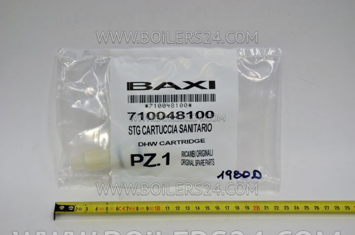 Baxi DHW flow sensor assembly, 710048100