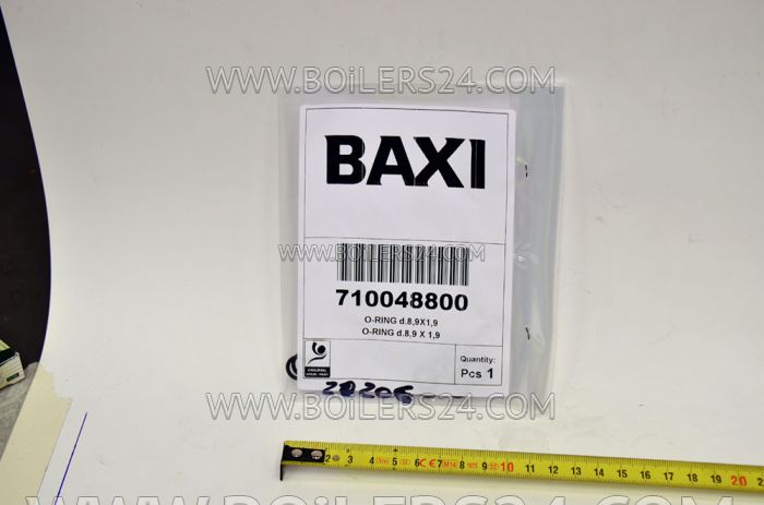 Baxi O-ring seal 8.9X1.9, 710048800