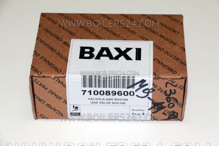 Baxi Gas valve B&P SGV100, 710089600