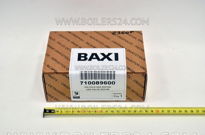 Baxi Gas valve B&P SGV100, 710089600