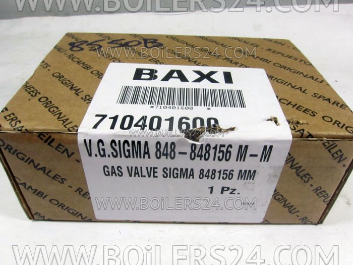 Baxi Gas valve SIT SIGMA 848-848156 M-M, 710401600