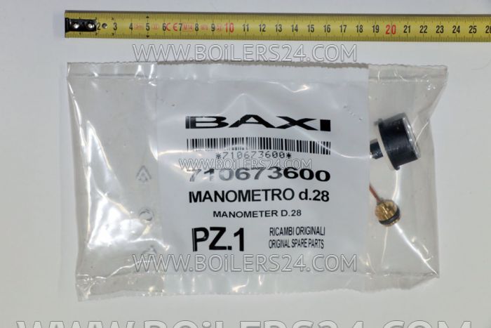 Baxi Pressure Gauge D.28, 710673600