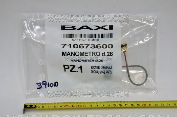 Baxi Pressure Gauge D.28, 710673600