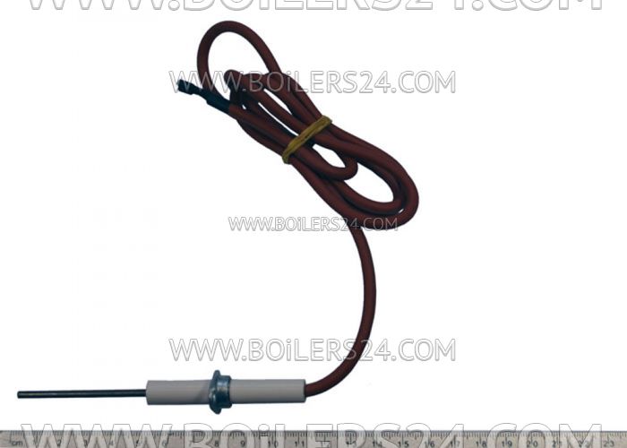 Baxi Flame control electrode with cable, JJJ008620290