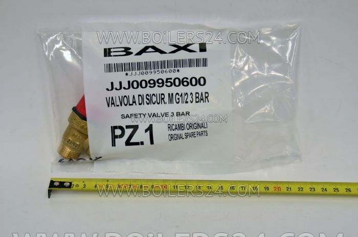 Baxi Safety valve 3 bar, JJJ009950600