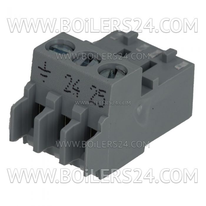 Buderus 3-pin terminal (gray), 7747023985