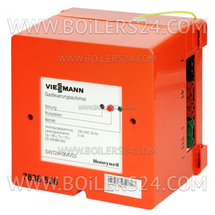 Viessmann burner control S4572A1004V03, 7822648, 7838536