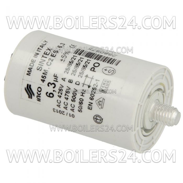 Riello 6.3mF Capacitor, 3007655, 20087037