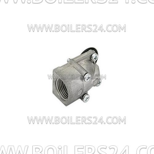 Ecoflam Angle gas valve flange, 65322625