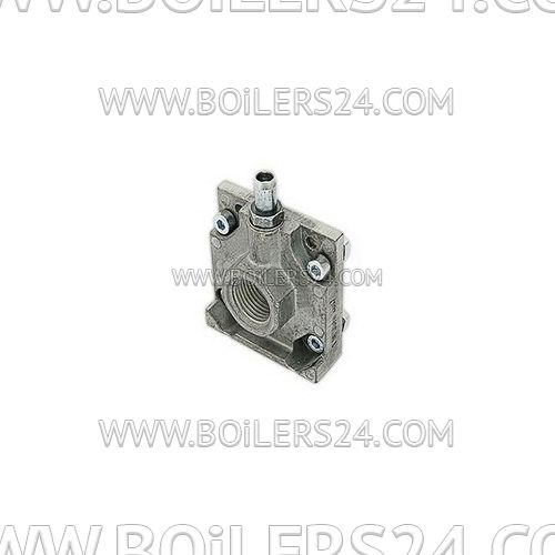 Ecoflam Gas valve flange with nipple Kromschroeder FL 115, 65325160