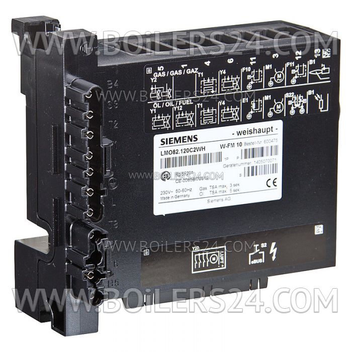 Weishaupt W-FM 10/LMO82.120C2WH control unit, 600336, 600475