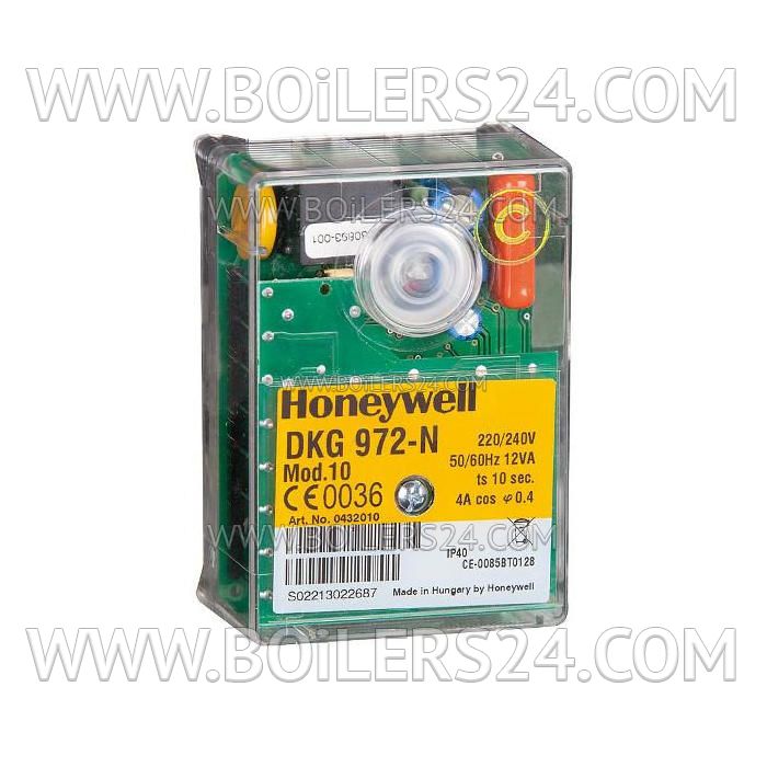 Honeywell Satronic control unit DKG 972 mod. 10, 0432010U