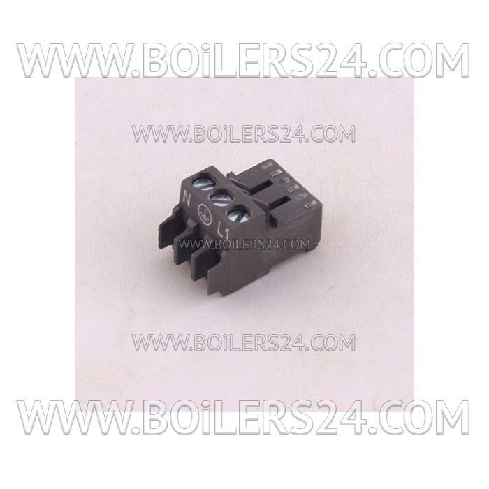 Wolf Plug for connecting the heating pump brown, 2794072