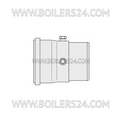 Viessmann Boiler connection pipe D=150, 7194891