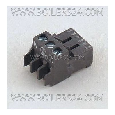 Wolf Plug for connecting the heating pump brown, 2794072