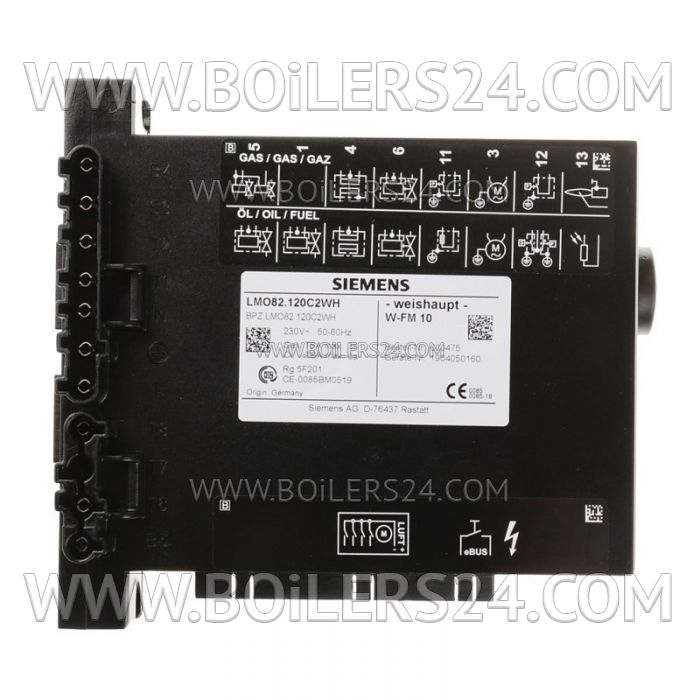 Weishaupt W-FM 10/LMO82.120C2WH control unit, 600336, 600475